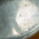 Vintage oval tin platter by Just Andersen - table decoration - Art Deco Denmark - 1930s