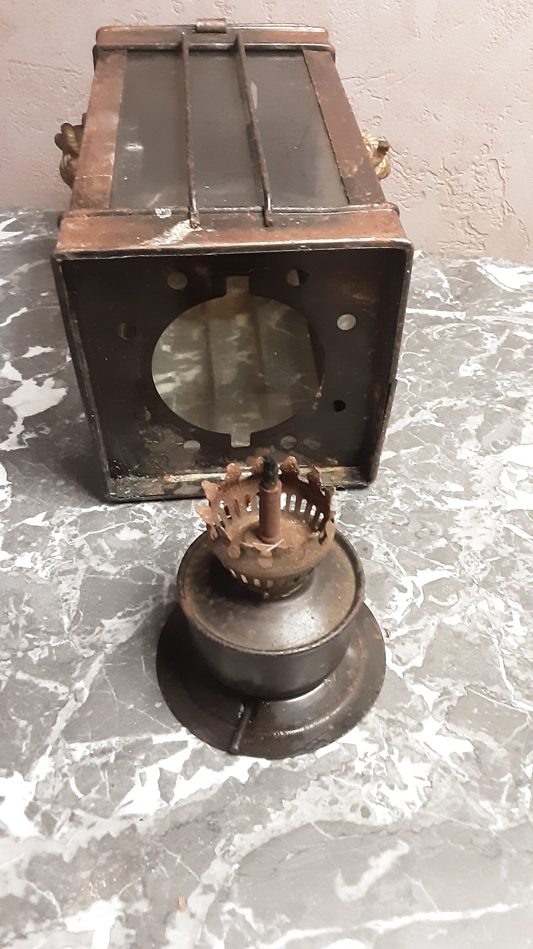 Old oil lantern