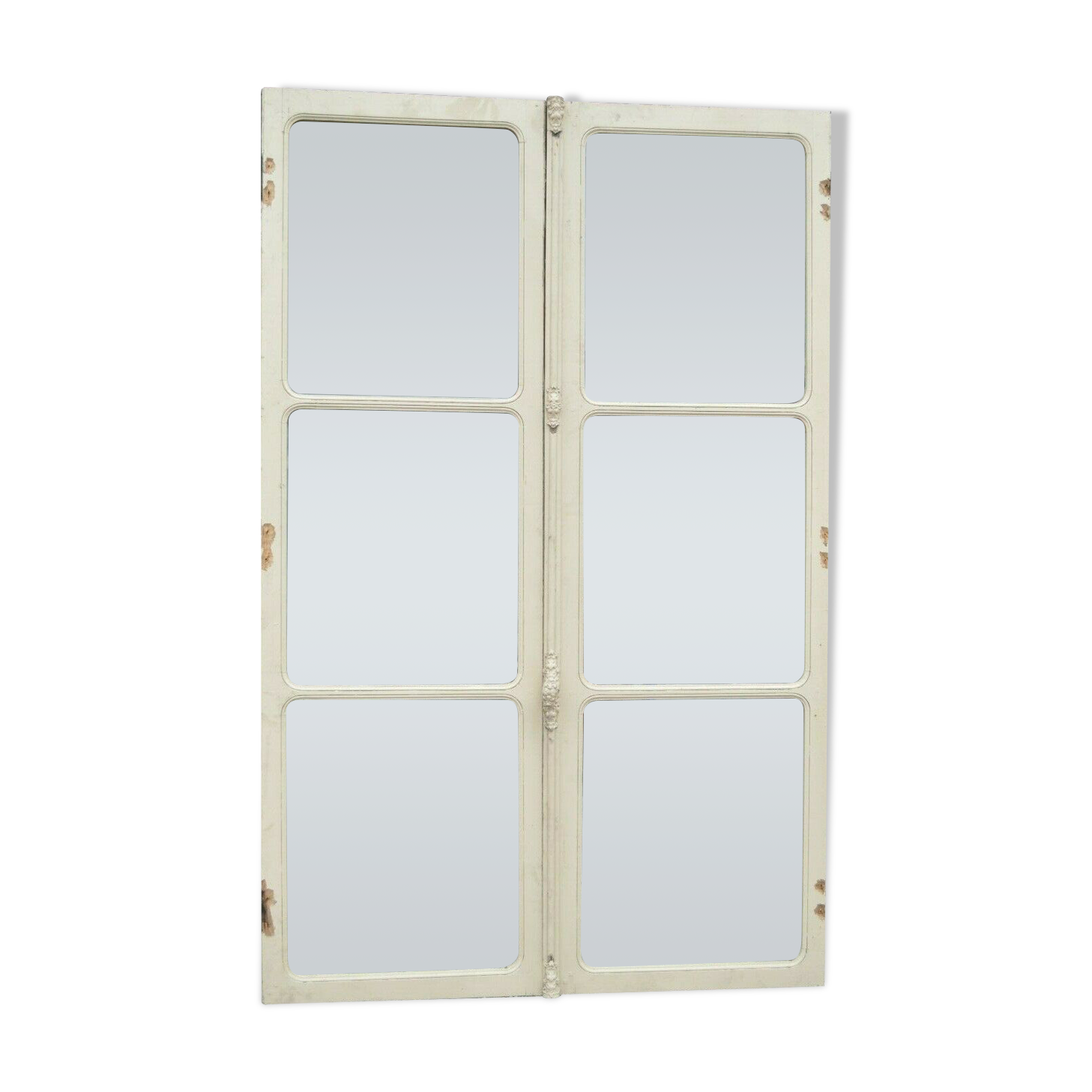 Oak glass doors