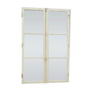 portes vitrées en chêne