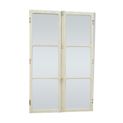 Portes vitrées en chêne