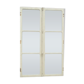 Oak glass doors
