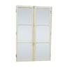 Oak glass doors
