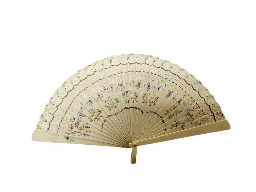 Art Nouveau Polish celluloid fan, 1930s