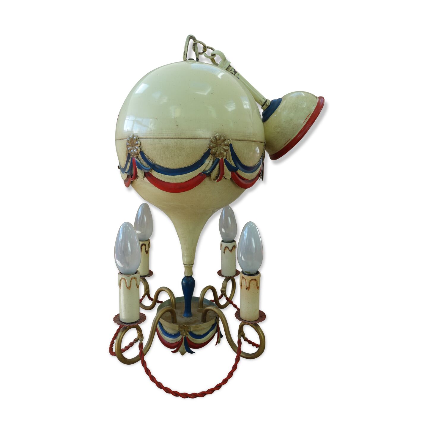 Lustre montgolfière