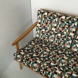 Boomerang bench