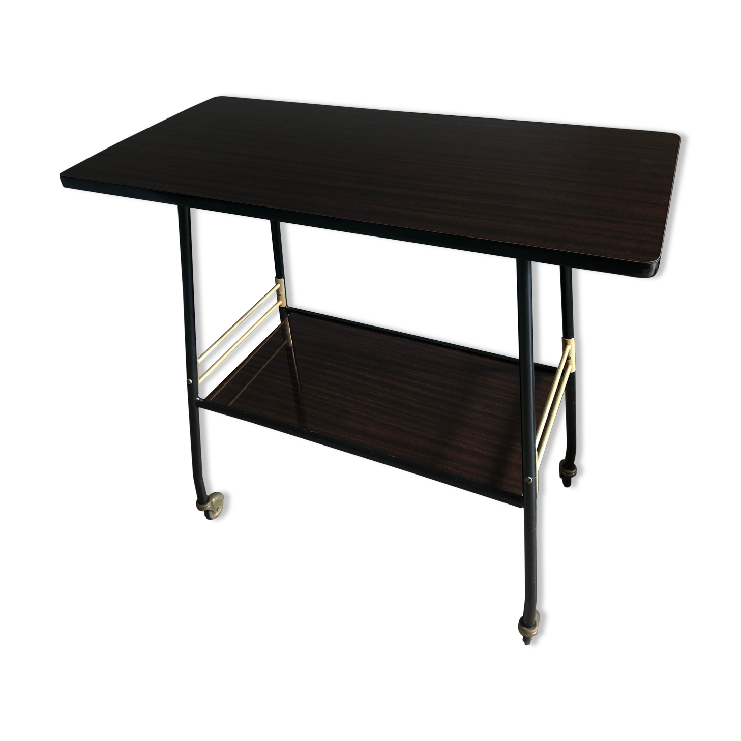 Vintage Formica Serving Trolley