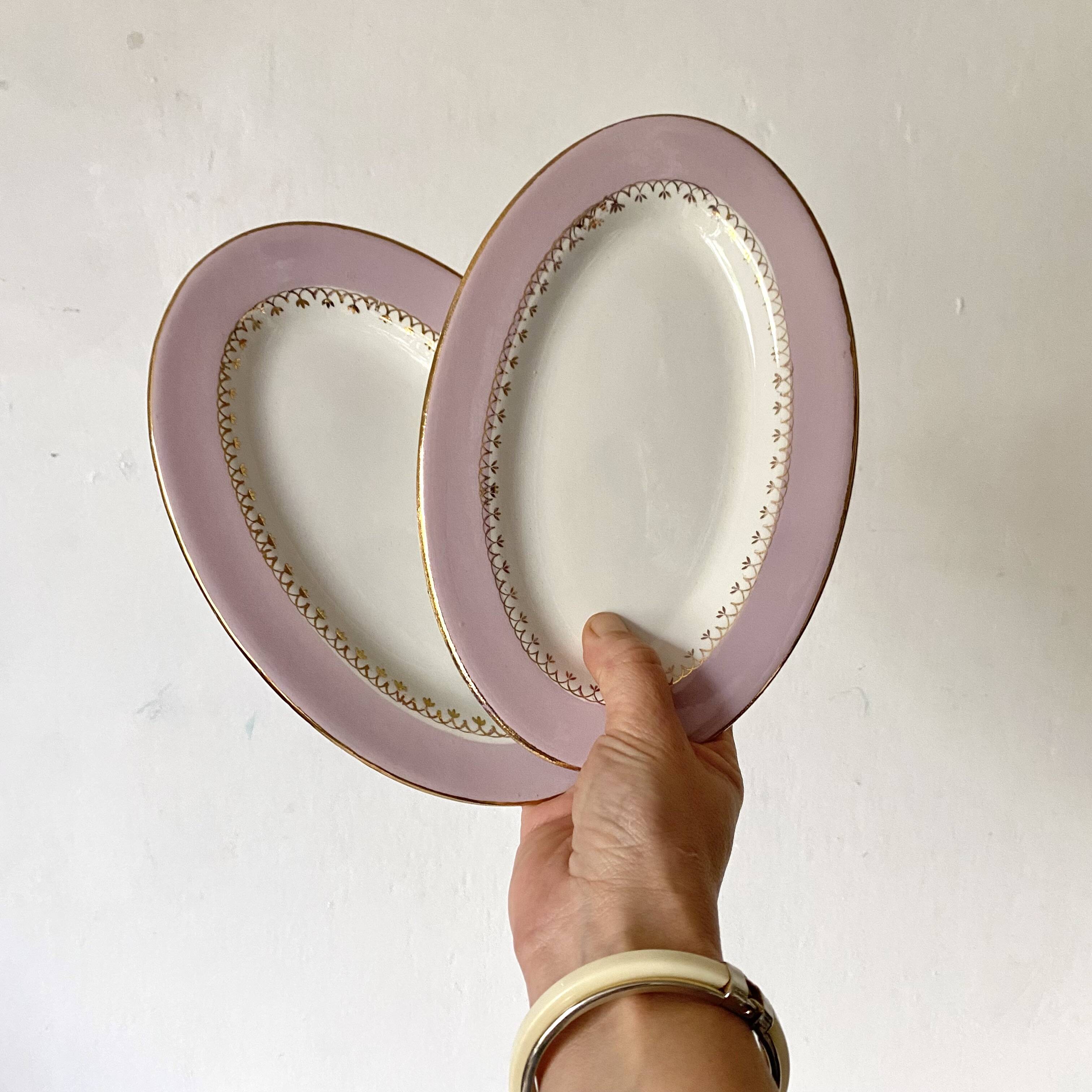 Vintage parma and gold raviers