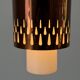 Mid-century brass and glass ceiling light, 1960s, Germany
