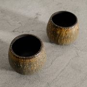 Pair of Swedish Mid Century Cermic Rubus Bowls by Gunnar Nylund,  1950s