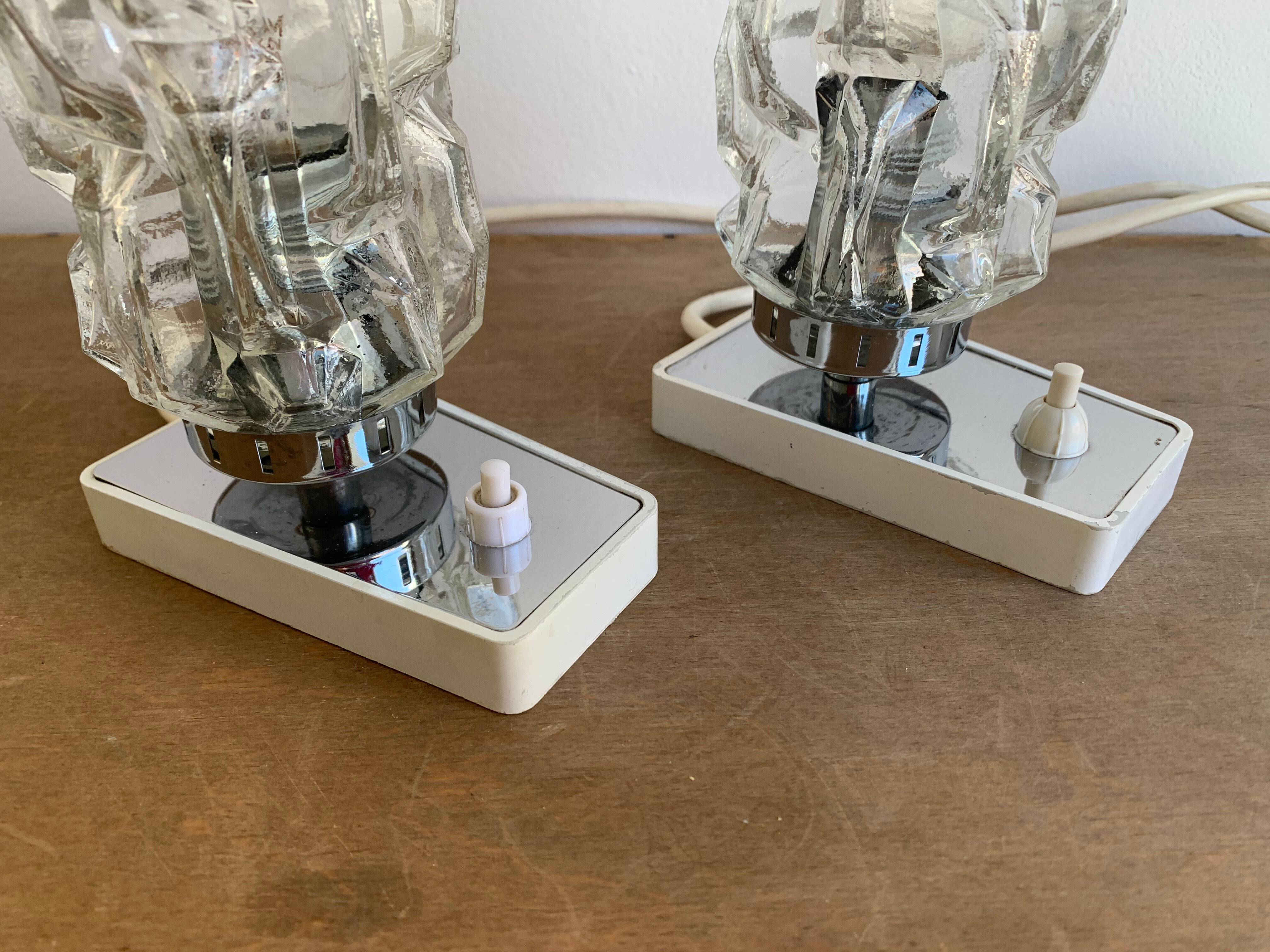 Pair of bedside lamps, Germany, 1970