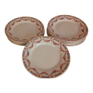 Assiettes à dessert Lunéville