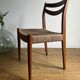Chaise vintage en corde danoise