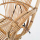 Rohe Noordwolde rattan lounge chair, The Netherlands 1950's
