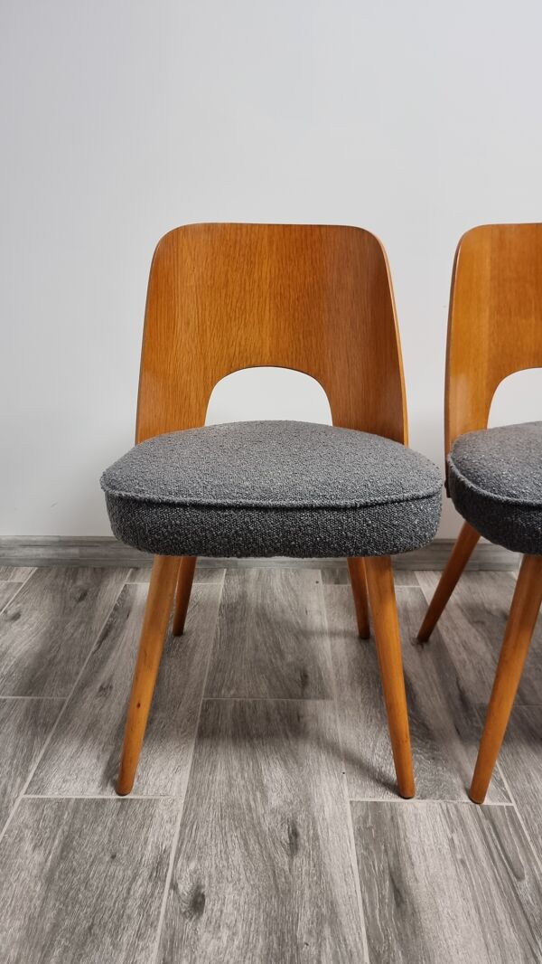 Chaises de salle à manger par Oswald Haerdtl années 1950, Set de 4