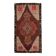 1970s Vintage Turkish Oushak Handmade Wool Cotton Brown Runner Rug  206x387