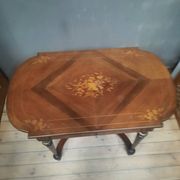 Napoleon III marquetry coffee table