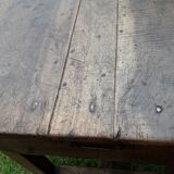 Walnut farmhouse table