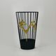 Brass Umbrella Stand Coq by Walter Bosse Mid-Century for Herta Baller, 1950s
