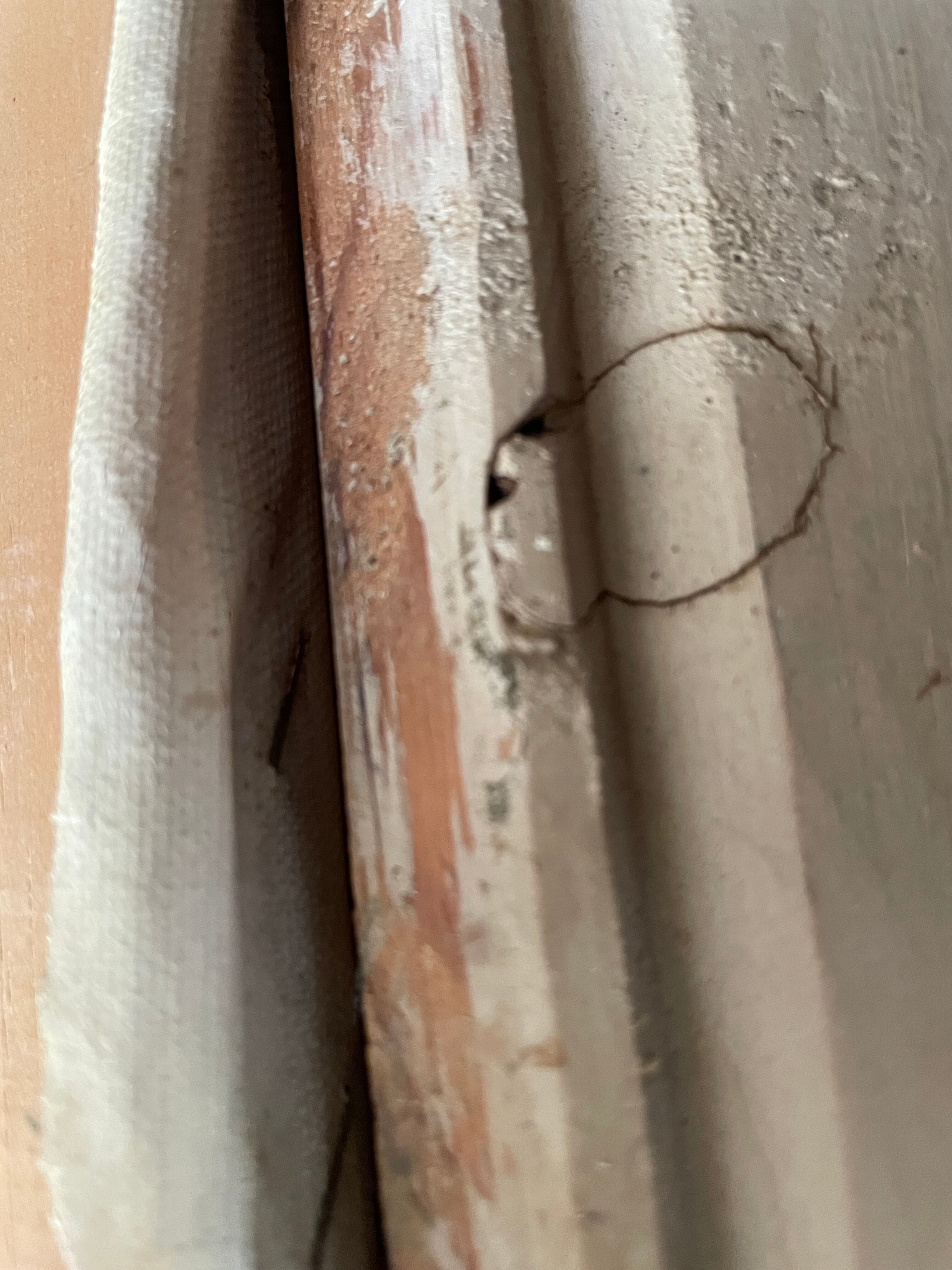 Oil on canvas framed river landscape