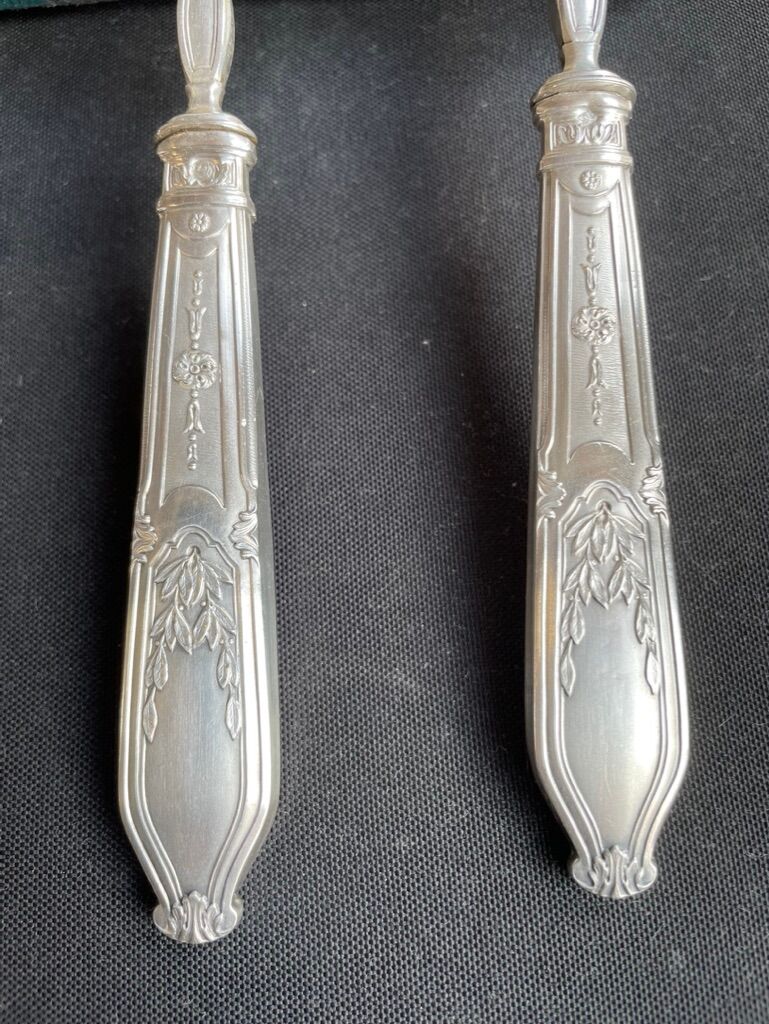 Complete box of cutlery Minerve 1st title Art Nouveau