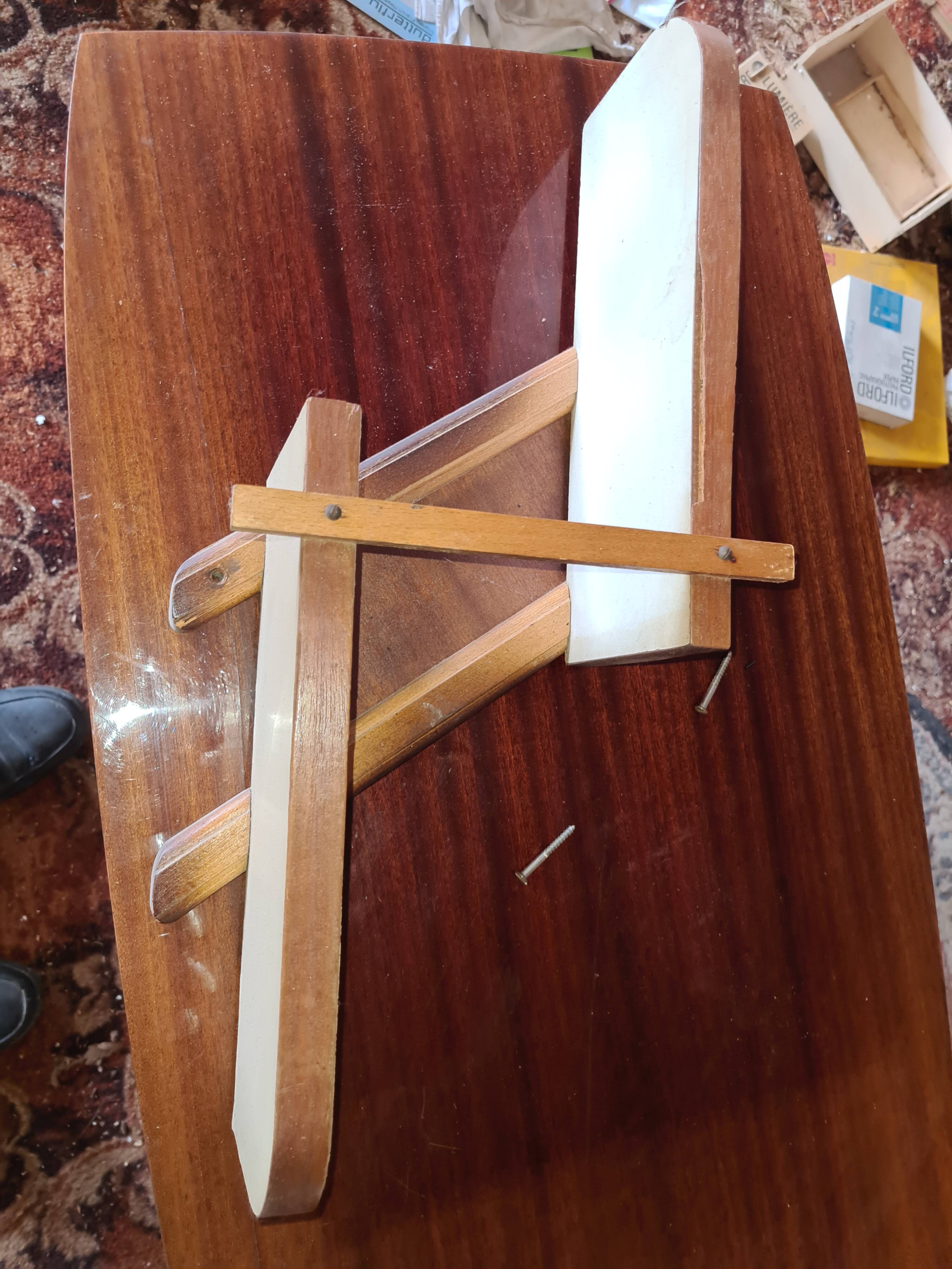 Vintage wall shelf from the 80s