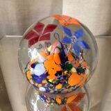 Sulphide with floral decoration josephine