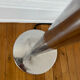 Design floor lamp with 2 flexible arms - vintage