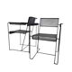 Style Pilastro - Postmoderne - (2) chaises - acier perforé - design néerlandais