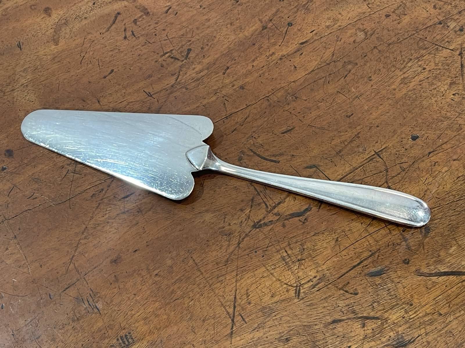 Christofle silver metal pie server