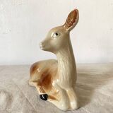 Vintage ceramic doe