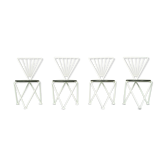 Chaises italiennes par Jochen Hoffmann pour Bonaldo, années 1980