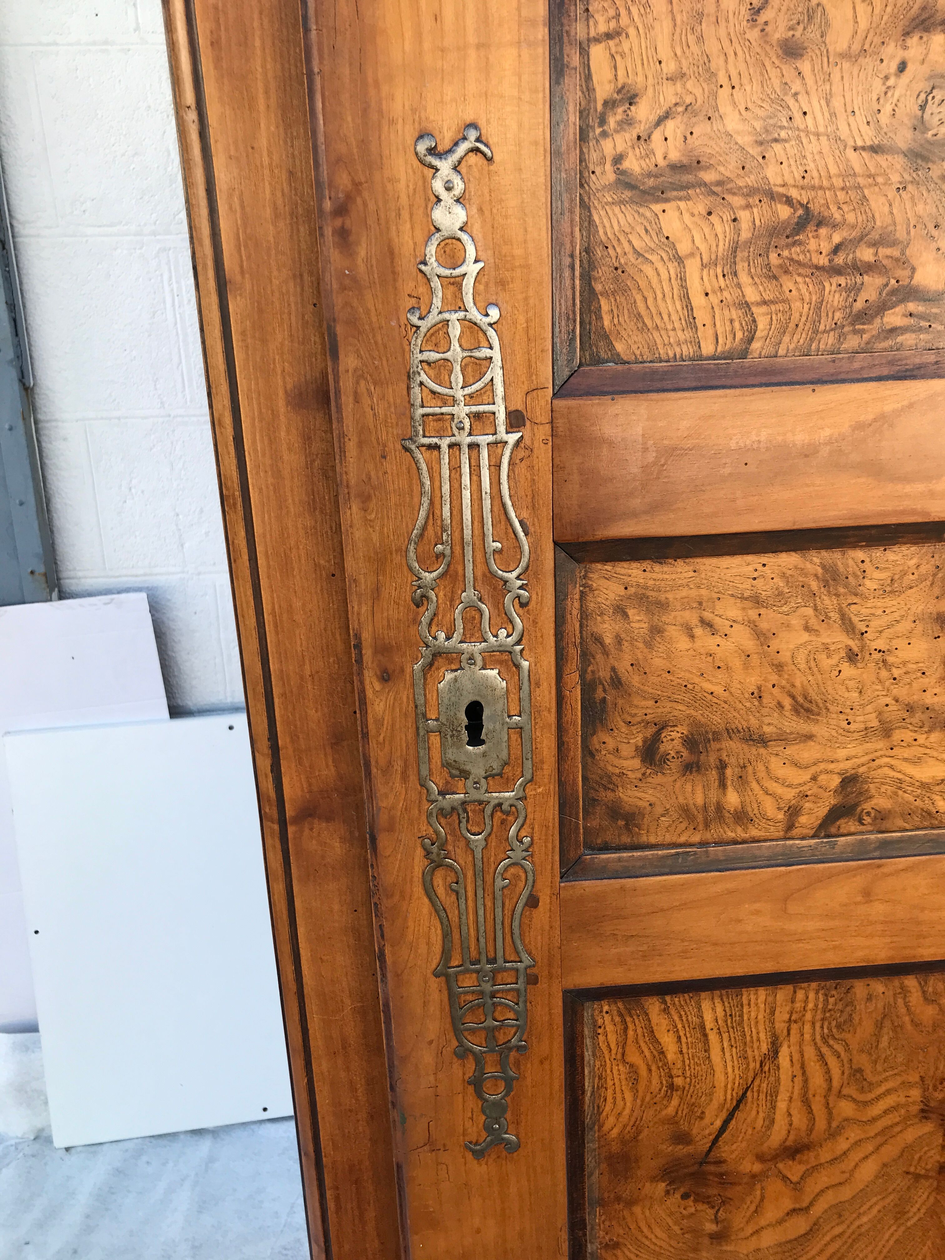 Louis XV marquetry bonnetière 1950s