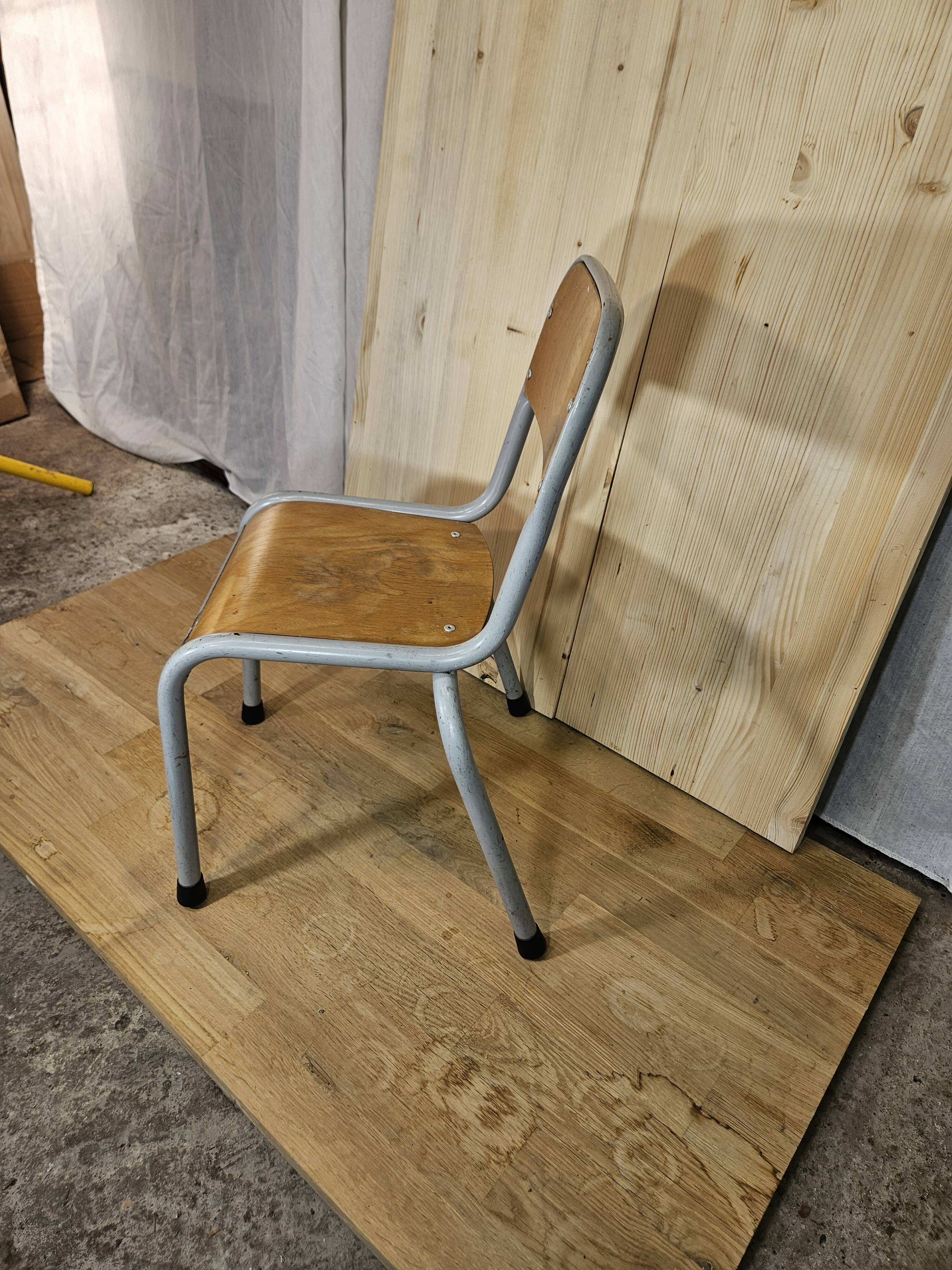Chaise écolier/ chaise enfant 1970