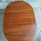 Vintage baumann round scandinavian table extendable a system