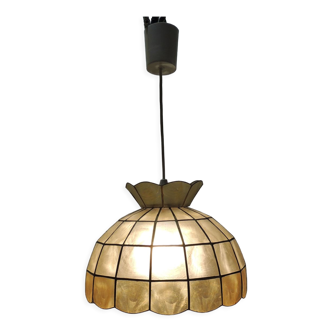 Large mother-of-pearl / vintage suspension