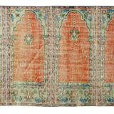 Anatolian handmade vintage rug 326 cm x 115 cm