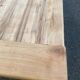 Renovated extendable farmhouse dining table made of solid wood, 200cm, 1950.