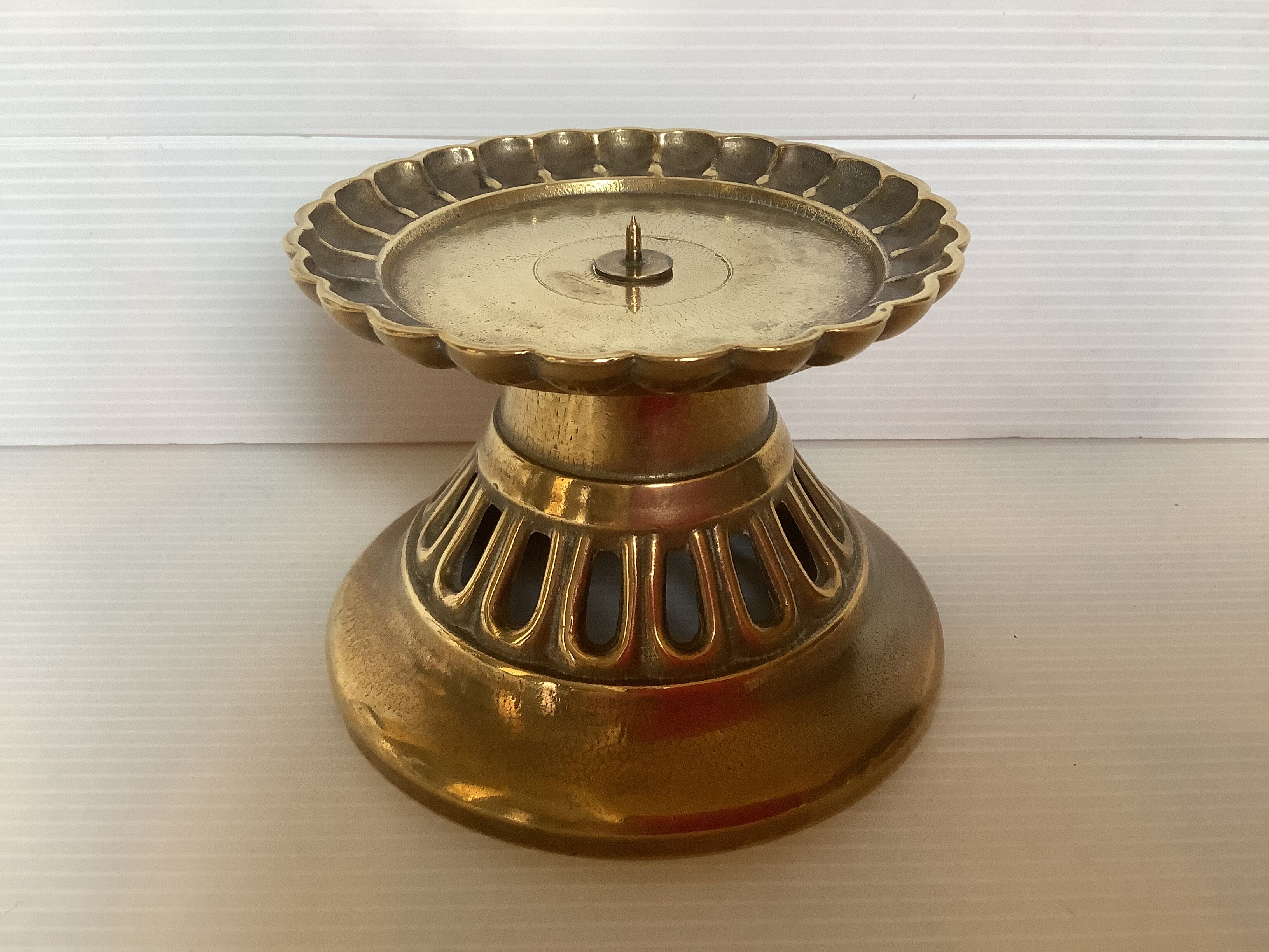 Brass candlestick