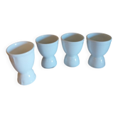 Anciens mazagrans en porcelaine blanche France
