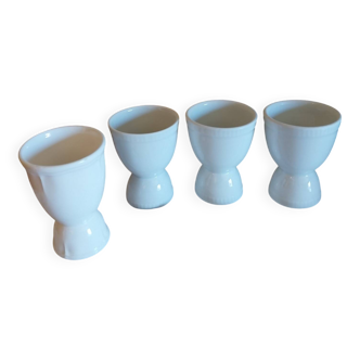 Old white porcelain mazagrans France