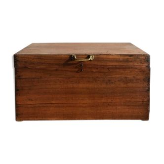 Camphre wooden box - first half of the 20th century