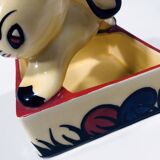 Rabbit Ashtray • Empty Pocket • Earthenware • Art Deco • Ditmar Urbach • 1930