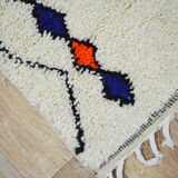 Handmade Moroccan Berber carpet 162 x 124 CM