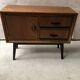 Small row of vintage storage furniture from the 1960s
