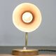 Mid-Century Italian Metal Table Lamp