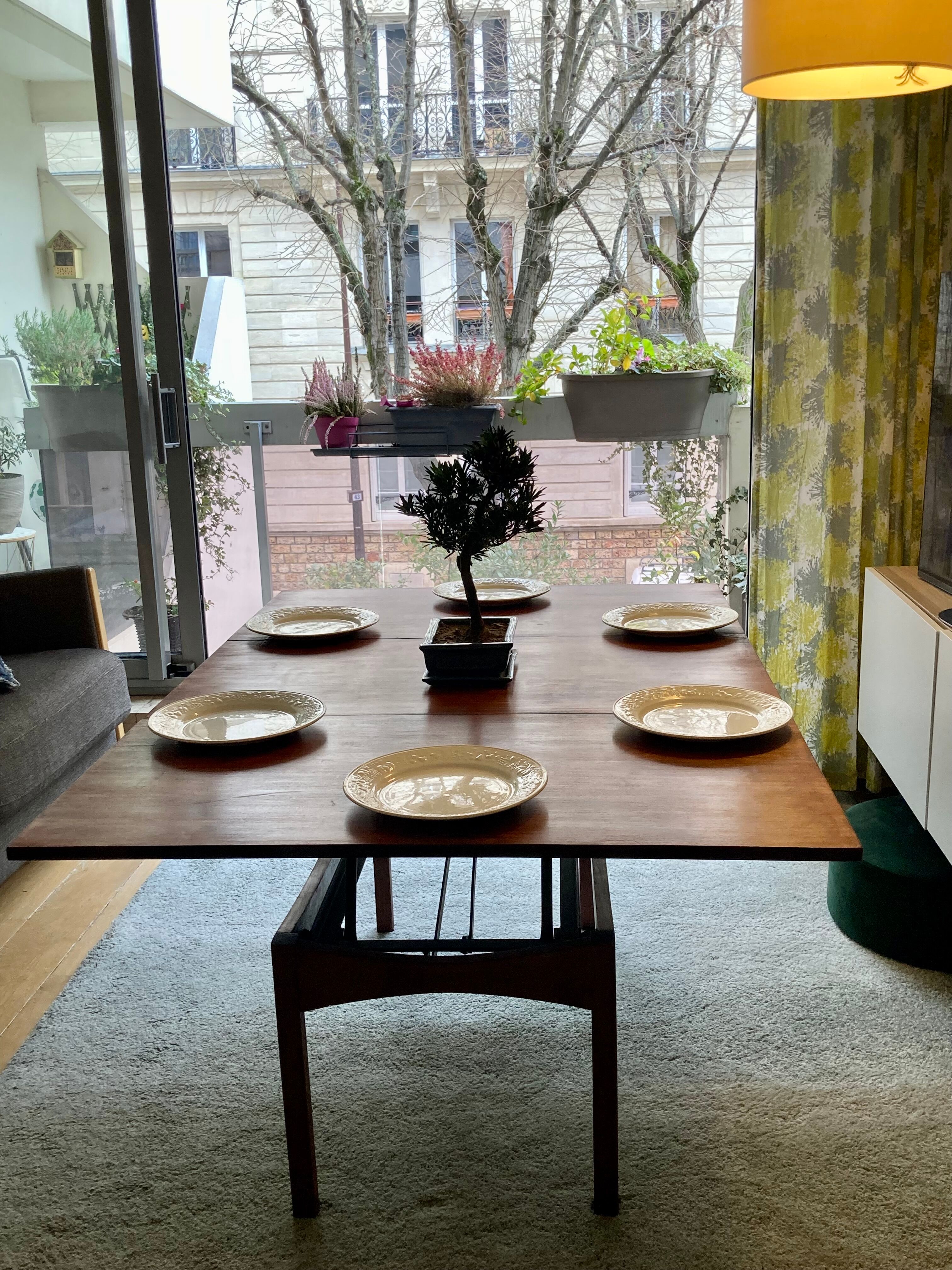 Transformable coffee table - A. Ducrot