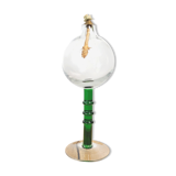 Blown glass oil lamp