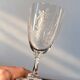 6 Baccarat glasses Funel shaped late 19th - early 20th century 