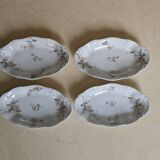 Four earthenware bowls A Hache & Compagnie Vierzon